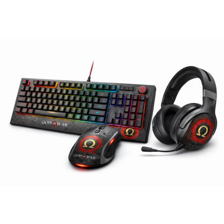 Pack Gaming Completo Teclado Ratón Cascos |  Ragnarok