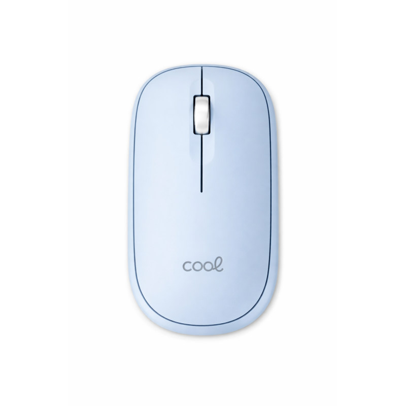 Silent Wireless Mouse Blue | SoftClick