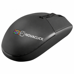 Ratón Inalámbrico NOVACLICK 2.4G – Diseño Ergonómico, Precisión Óptica y Conexión USB