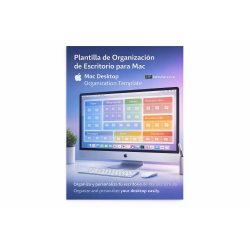 Plantilla de organización de escritorio para Mac | NOVACLICK