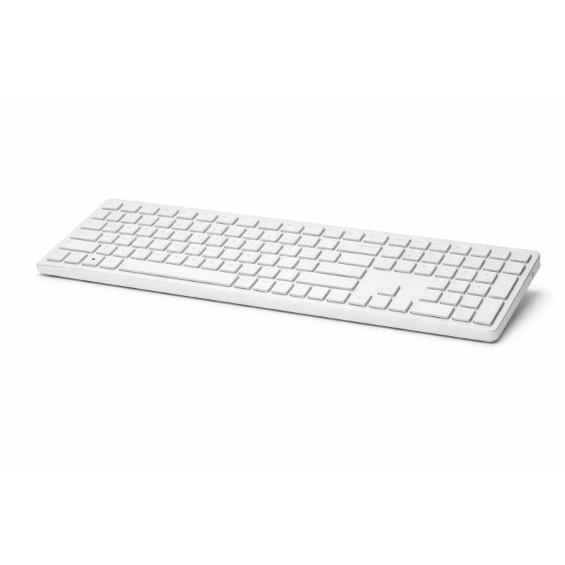 Teclado Profesional Inalámbrico Blanco | OfficeCore K100