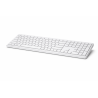 Teclado Profesional Inalámbrico Blanco | OfficeCore K100