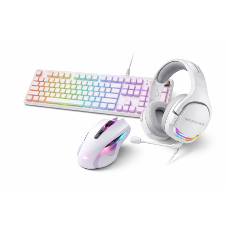 RGB Gaming Pack Keyboard Mouse Headset | NovaRGB Ultimate Pack X300