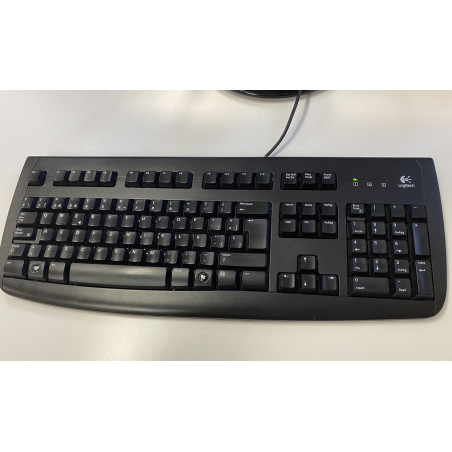 Teclado con cable Logitech