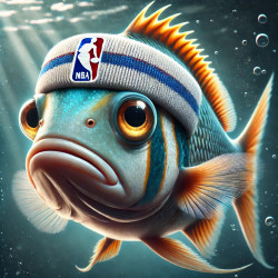 FishHoops™ – Cinta Deportiva NBA para Peces