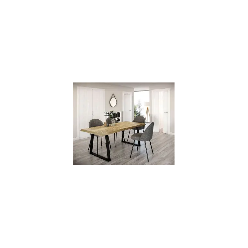 Conjunto de mesas y 4 sillas