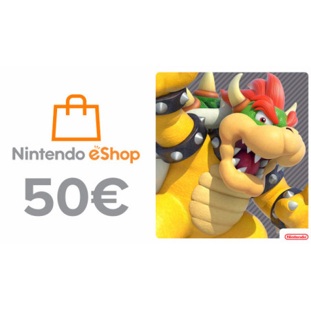 Tarjeta Nintendo eShop 50€