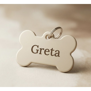 Chapa identificativa personalizada