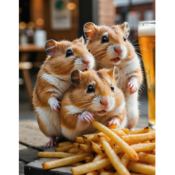 Patatas fritas para hámsters