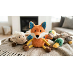 Peluche para perro "zorro curioso"