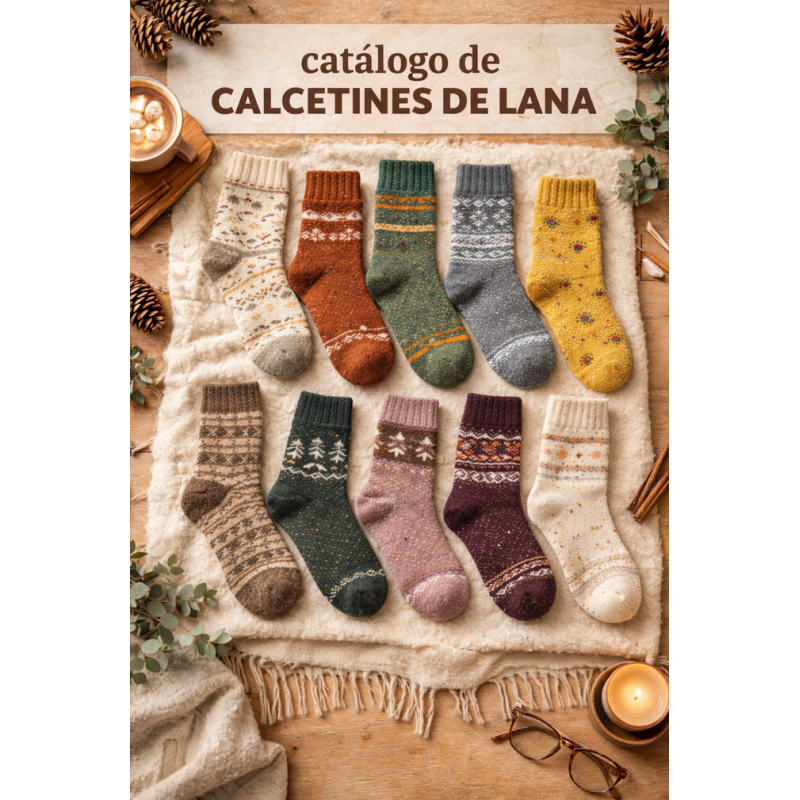 Catálogo calcetines lana