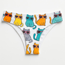 TANGA DE HILO ESTAMPADO