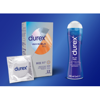 XL Condoms and Lubricating Gel Pack Juguet-X