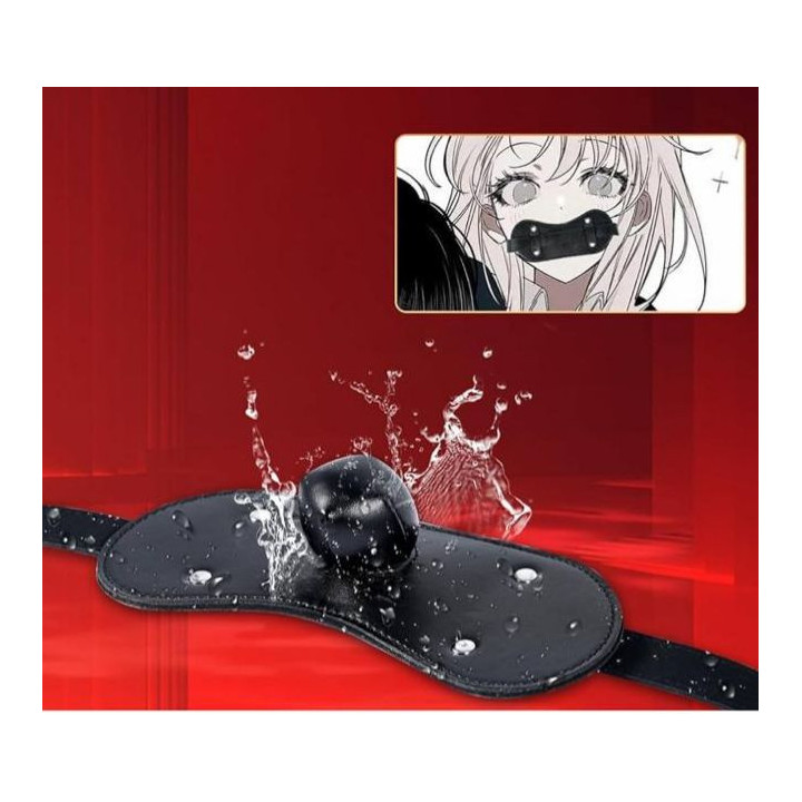 Bâillon BDSM doux au toucher Juguet-X