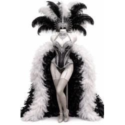 Disfraz de "showgirl" de Las Vegas