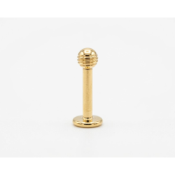 Labret con pallina a righe