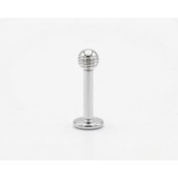 Labret con pallina a righe