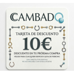 Tarjeta regalo 10€