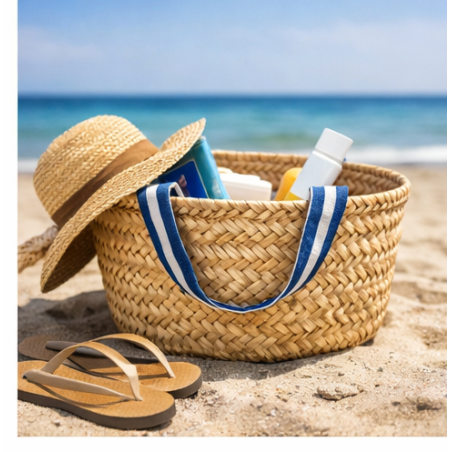Cestillo playa personalizable