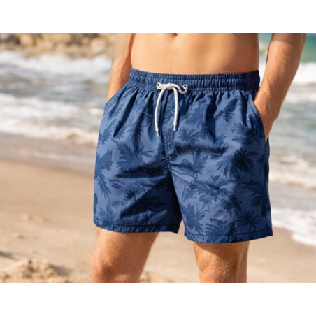 Bañador hombre azul