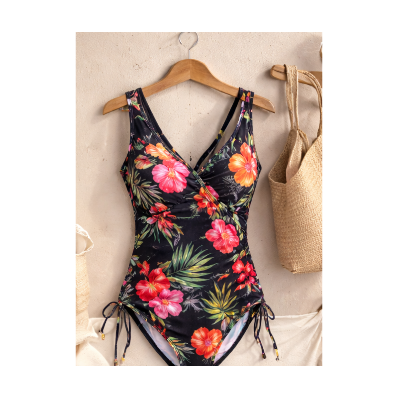 Bañador de Mujer Estampado Tropical