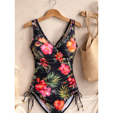 Bañador de Mujer Estampado Tropical