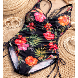 Bañador de Mujer Estampado Tropical