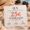 ILY Gift Card 25€ – The Perfect Gift