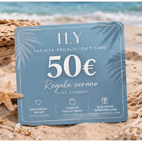 Tarjeta Regalo ILY 50€ – Regala verano