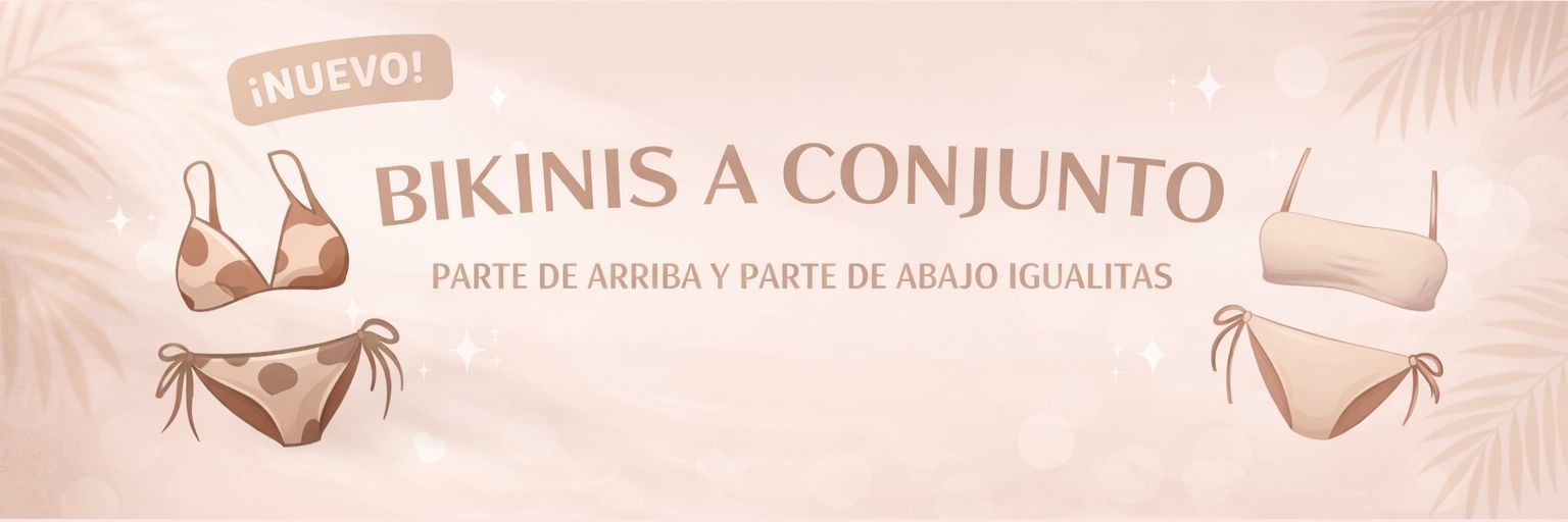 BIKINIS A CONJUNTO