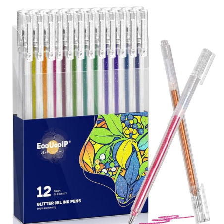 glitter pens