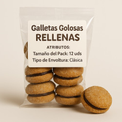 "ATRIBUTOS" Galletas Golosas Rellenas