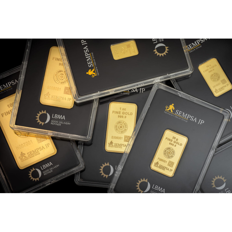 Lingotes de oro inversión