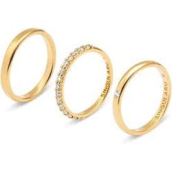 Pack de anillos de oro premium