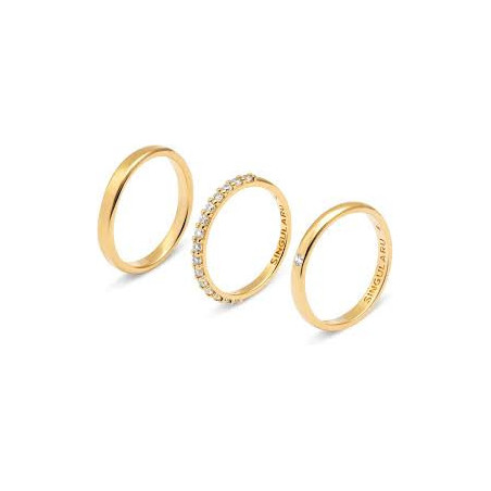 Pack de anillos de oro premium