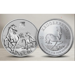 Pack monedas de plata 1.5 onza