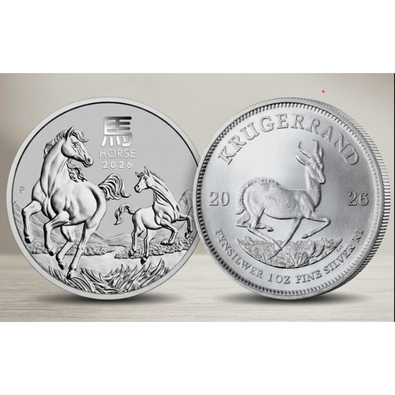 Pack monedas de plata 1.5 onza