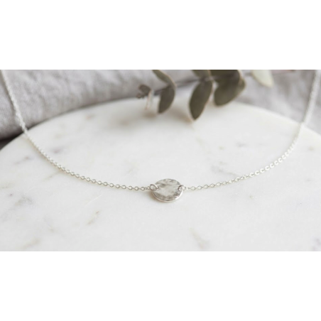 collar de plata de ley