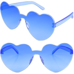 gafas de corazón