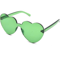 gafas de corazón