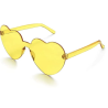 gafas de corazón