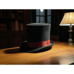 Gorro con pajarita y varita