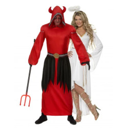 Disfraz ángel y diablo