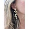 Pendientes Hojas