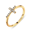 Anillo cruz pedreria mejor relación calidad precio