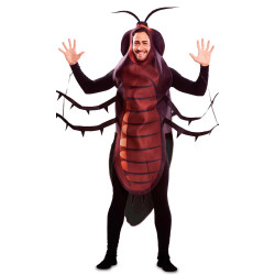 disfraz cucaracha marrón para adulto