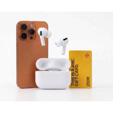 PACK PREMIUM: PHONE 17 PRO 256GB + AURICULARES 3 PRO + TARJETA 200€