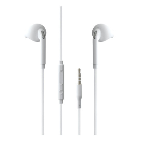 Auriculares de cable y botón