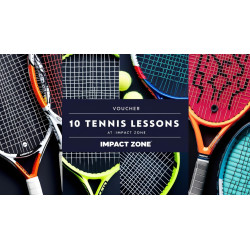 10 tennis lesson voucher