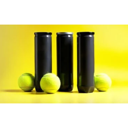 bote de pelotas de tenis